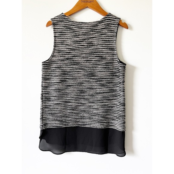 NEW Sanctuary Tweed Shimmer Multimedia Top • Small - Picture 7 of 7